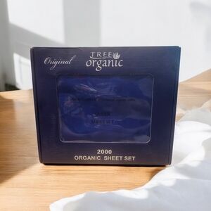 Tree Organic Queen Sheet Set